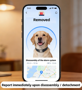 Coleira Rastreadora <span class=keywords><strong>GPS</strong></span> 4G para Cães e Gatos Pet Smart com Material Plástico à Prova d'Água IP67 e Carregamento Magnético - Product Image 4