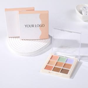 Logo personnalisé visage fond de teint crémeux correcteur marque privée haute couverture correcteur sous les yeux maquillage correcteur Palette - Product Image 6