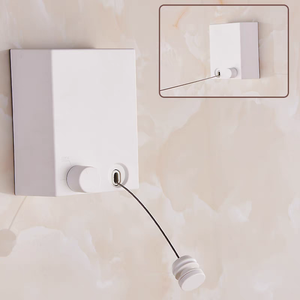 2025 nuova stendibiancheria retrattile retrattile con corda regolabile - Product Image 6