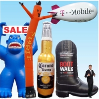 Modèle de personnage gonflable de poupée géante personnalisée pour la décoration extérieure de jouets gonflables publicitaires