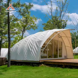 Tente de safari de luxe Kawagebo <span class=keywords><strong>Kamp</strong></span> 10*6*4M en forme de coquille élégante avec salle de bain pour le glamping et les centres de villégiature - Product Image 2