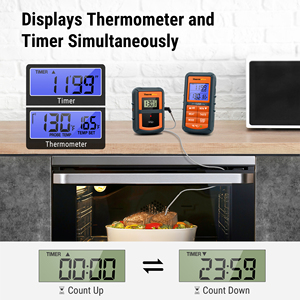 Precio al por Mayor del Termómetro Inalámbrico Digital Inteligente para Carne Thermopro TP07C con Diseño Retroiluminado Hecho de Plástico - Product Image 6