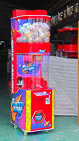 Machine de jeu à capsules pour attraper des jouets en capsule Rouge Bleu Blanc