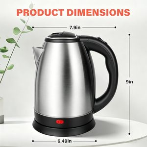 Home Use Energy Saving Quiet Stainless Steel Fast Boil Water <b>Thermo</b> Pot <b>Tea</b> Maker Electric Kettle - Product Image 3