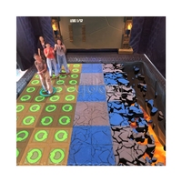 Équipement de jeux de projection de lave ar pour enfants à l'intérieur jeux au sol muraux interactifs immersifs écran mural pour enfants