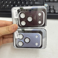 Protection d'objectif en verre trempé 3D pleine couverture, film mat pour objectif d'appareil photo iPhone 18 Pro Max