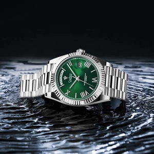 Reloj Clásico <span class=keywords><strong>CADISEN</strong></span> C8185 2022, Reloj Mecánico para Hombre con Fecha, Movimiento Japonés, Zafiro, Resistente al Agua, Reloj Automático <span class=keywords><strong>Cadisen</strong></span> C8185 - Product Image 5