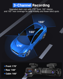 Phía Trước Và Phía Sau 4K Với Acc Hardwiring Ba Kênh Dashcam Ultra HD Với Phần Cứng <span class=keywords><strong>Kit</strong></span> Đối Với M10max 2K 1440P Dash Cam - Product Image 6