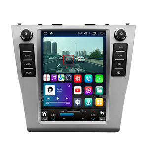 Lehx L6Pro แอนดรอยด์12 2 DIN วิทยุมัลติมีเดียสำหรับรถยนต์ <span class=keywords><strong>Toyota</strong></span> Camry 6 XV 40 50 2006-2011 CarPlay GPS สเตอริโอ autoraido Tesla Style - Product Image 1