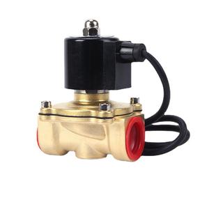 Vannes solénoïdes en laiton étanches 2W-250-25 Vannes de commande filetées sous-marines pour l'eau, le gaz et l'huile - Product Image 2