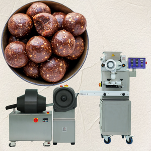 Boule d'énergie protéinée automatique en acier inoxydable faisant la machine Bliss Roller Noix de <span class=keywords><strong>coco</strong></span> Rounder <span class=keywords><strong>Avoine</strong></span> Boule de pâte ligne de production - Product Image 3