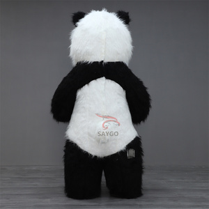 Costumes gonflables de tête de <span class=keywords><strong>panda</strong></span> 2025 – Costume de mascotte de <span class=keywords><strong>panda</strong></span> réaliste pour adultes, événements, publicité, <span class=keywords><strong>location</strong></span> - Product Image 4