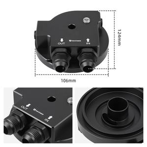BEVINSEE Ölfilterkappe Ölkühler-Adapter für BMW E36 320i 325i M3 E46 M3 E34 520i 525i - Product Image 2