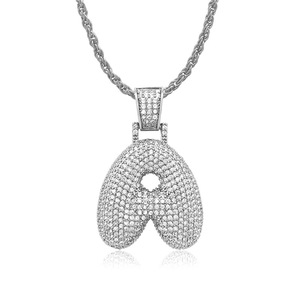 Regalo creativo per cucire lettere ti amo collana con ciondolo con lettere personalizzate - Product Image 6