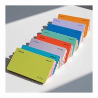 Module de brochure vidéo en carton imprimé en sérigraphie LCD professionnel Gold 2.4"