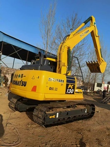 दूसरा हाथ हाइड्रोलिक क्रॉलर खुदाई कोमात्सु pc130 PC130-7/8 95% नए मोटर गियर पंप और एपा प्रमाणित 13 टन निर्माण - Product Image 3