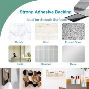 Bande <span class=keywords><strong>auto</strong></span>-agrippante en PVC, adhésive, largeur maximale 11 cm, applications de fixation et de montage robustes pour la maison et le lieu de travail, rouleaux de <span class=keywords><strong>velcro</strong></span> - Product Image 4