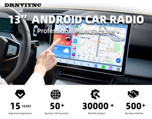 13 "uis7865 <span class=keywords><strong>Android</strong></span> 14 đài phát thanh xe đa phương tiện hệ thống định vị phổ headunit Stereo Carplay autoradio <span class=keywords><strong>GPS</strong></span> Wifi 4 gam DSP FM AM - Product Image 2