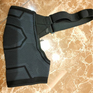 Hombrera para hombres y mujeres, manguito rotador rasgado, manga de compresión de soporte de brazo ajustable - Product Image 3