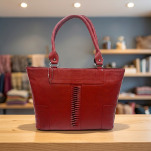 BS INTERNATIONAL Pochette décontractée de luxe pour femmes avec logo personnalisé, en cuir véritable, fermeture éclair, imperméable et légère - Product Image 4