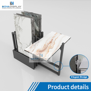 رف عرض دوار 360 درجة مخصص لبلاط السيراميك 120×60 مع وظيفة تحديد المواقع - Product Image 4