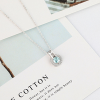 17 km — collier avec pendentif en cristal, argent Sterling 925, bijoux pour femmes, cadeau 2022