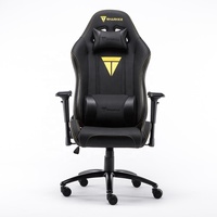 Quantité minimale de commande de luxe populaire de Mongolie 1 pièce à bas prix chaise de jeu en tissu confortable pour adulte chaise de joueur en cuir respirant noir 4d