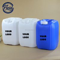 Seau en plastique carré Fleid de haute qualité en HDPE du Vietnam, résistant aux chocs, antivol, durable, antirouille, blanc, taille personnalisable
