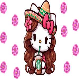 <span class=keywords><strong>Betty</strong></span> Girls 16oz UV DTF tazza Wrap di alta qualità a doppio lato stampa a trasferimento termico per vetro Libbey - Product Image 1