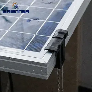 BRISTAR klip lumpur penguras air panel surya penjepit pelepasan bersih modul fotovoltaik