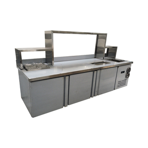 เคาน์เตอร์อุปกรณ์ชงชาไข่มุก เคาน์เตอร์ร้านชานมไข่มุก โต๊ะโชว์สินค้า - Product Image 1