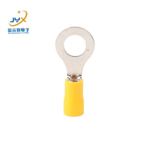 Meilleur <span class=keywords><strong>prix</strong></span> pour les bornes annulaires isolées, connecteurs de câbles électriques, bornes à fourche en cuivre à sertir, 300V, 22-16 AWG - Product Image 2