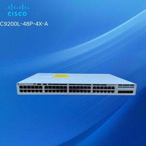 Para C9200L-48P-4X-A, Nuevo Switch Gestionado Original de la Serie 9200L con 48 Puertos PoE+ y 4 Uplinks SFP Gigabit, con 1 Año de Garantía y QoS - Product Image 1