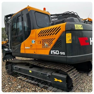 Excavatrice sur chenilles Hyundai 150-9S de 15 tonnes, moteur Cummins, faible consommation de carburant, Hyundai <span class=keywords><strong>210</strong></span> 215 220, excellent rapport qualité-prix - Product Image 1