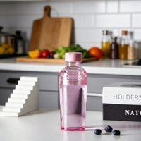 Bouteille d'eau réutilisable Longstar PC 260 ml avec infuseur à thé, à boire directement, anti-fuite, sans BPA, pour la salle de sport et les voyages, adaptée aux enfants