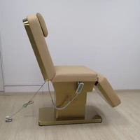 Salon de beauté moderne, lit de spa pour le visage, 3 moteurs, table de massage cosmétique réglable électrique