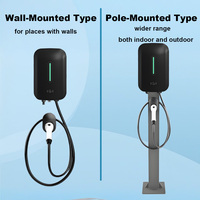 Prix d'usine, chargeur de véhicule électrique commercial 7kw 11kw 22kw OCPP1.6J WiFi DLB, station de recharge de modernisation/mise à niveau