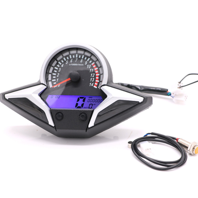 Motorcycle Modified Digital LCD Meter CBR250 Electronic Speedometer Digital