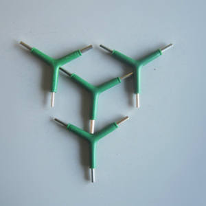 Juego de llaves Allen con mango en T verde, herramientas de reparación de bicicletas de acero de 4, 5 y 6mm, herramienta manual para montaje y desmontaje de bicicletas - Product Image 1