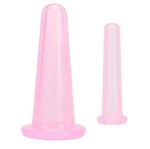 Silicone ventouses pot maison Anti <span class=keywords><strong>Cellulite</strong></span> Massage thérapie outil visage Durable vide canettes <span class=keywords><strong>ventouse</strong></span> Transparent/rose - Product Image 1
