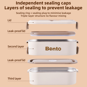 Toptan taşınabilir BPA ücretsiz paslanmaz çelik Bento çantası ile yemek kabı termal konteynerler ve okul çocuklar için çatal bıçak takımları - Product Image 4