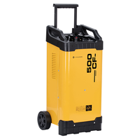 Chargeur de batterie industriel E-ANKE CF-500 800W-1400W 12V-24V 40A Chargeur de batterie de voiture avec port CC