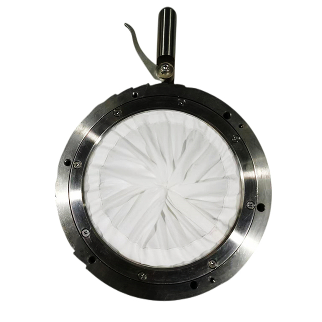 Xingneng AD Model Full Port Diaphragm Iris Valve Manual Power 300mm Port Vertical Gravity Flow ODM Flange Sample Available 1