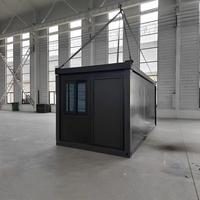 Maison conteneur pliable moderne : Bâtiment modulaire isolé haute performance, conception de maison compacte à déploiement rapide et de bureau professionnel