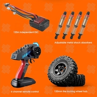 KW MN Modèle 222 Off Road 4WD RC Trail Crawler 4X4 RTR 1/10 Échelle Avec Conception Détaillée Fonctionnalités Ouvrables et Suspension Robuste