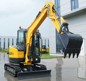 SE36SR 4 tonnes Mini pelle sur chenilles 012m3 seau 25HP puissance paquet complet composant système PLC - Product Image 3