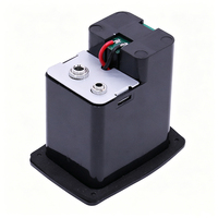 UK-2000 Metal 3 Band EQ Pickup Piezo Preamp Equalizer Complete Mount Kit 4 String Uke Wholesale Instrument Accessories