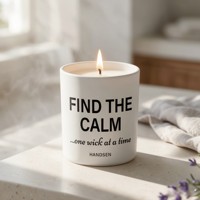 Contenants pour bougies blanches de 10 oz, vides, avec étiquetage personnalisé ou emballage cadeau disponible pour les gammes de produits de spa et de bien-être