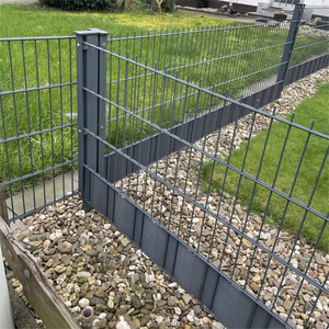 Panneaux de clôture Allemagne extérieure Haute rigidité lourde 868 656 <span class=keywords><strong>Double</strong></span> treillis métallique Clôtures photovoltaïques solaires de sécurité - Product Image 1