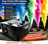 Machine à fumée colorée DMX512 à télécommande Super Électrique 3000W pour anniversaires, Nouvel An, révélations de sexe, fêtes prénatales